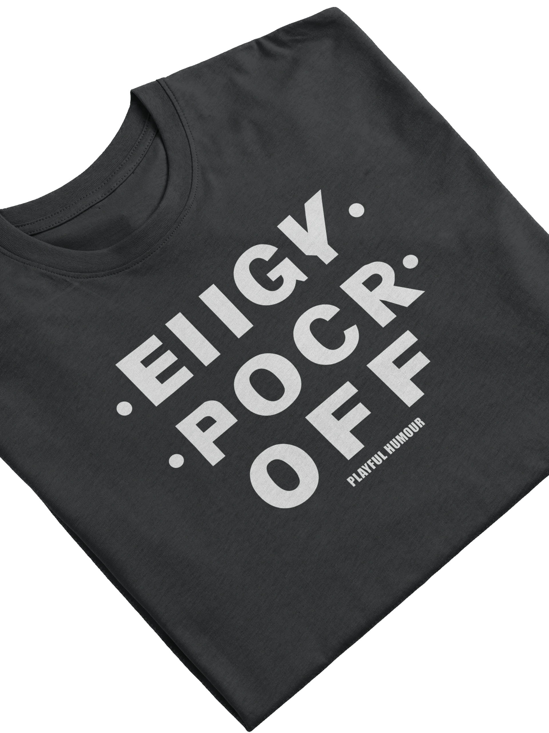 “Fuck Off” Edition – Fold Up Hidden Message Tee product image (3)