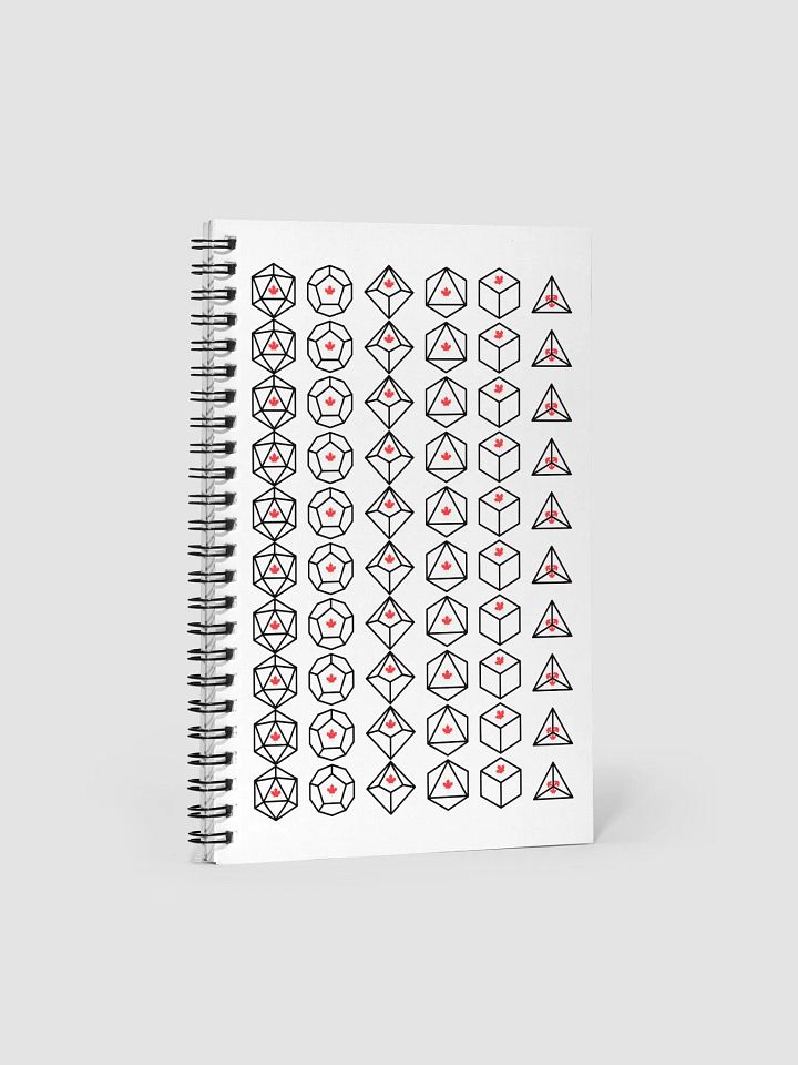 Dice Set Notebook (Black) product image (1)