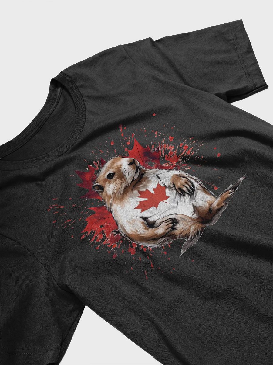 Proud Canadian Beaver T-Shirt (Bella+Canvas Supersoft) product image (3)