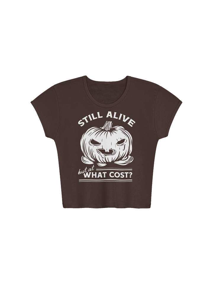 Still Alive Tee (premium cropped) product image (3)
