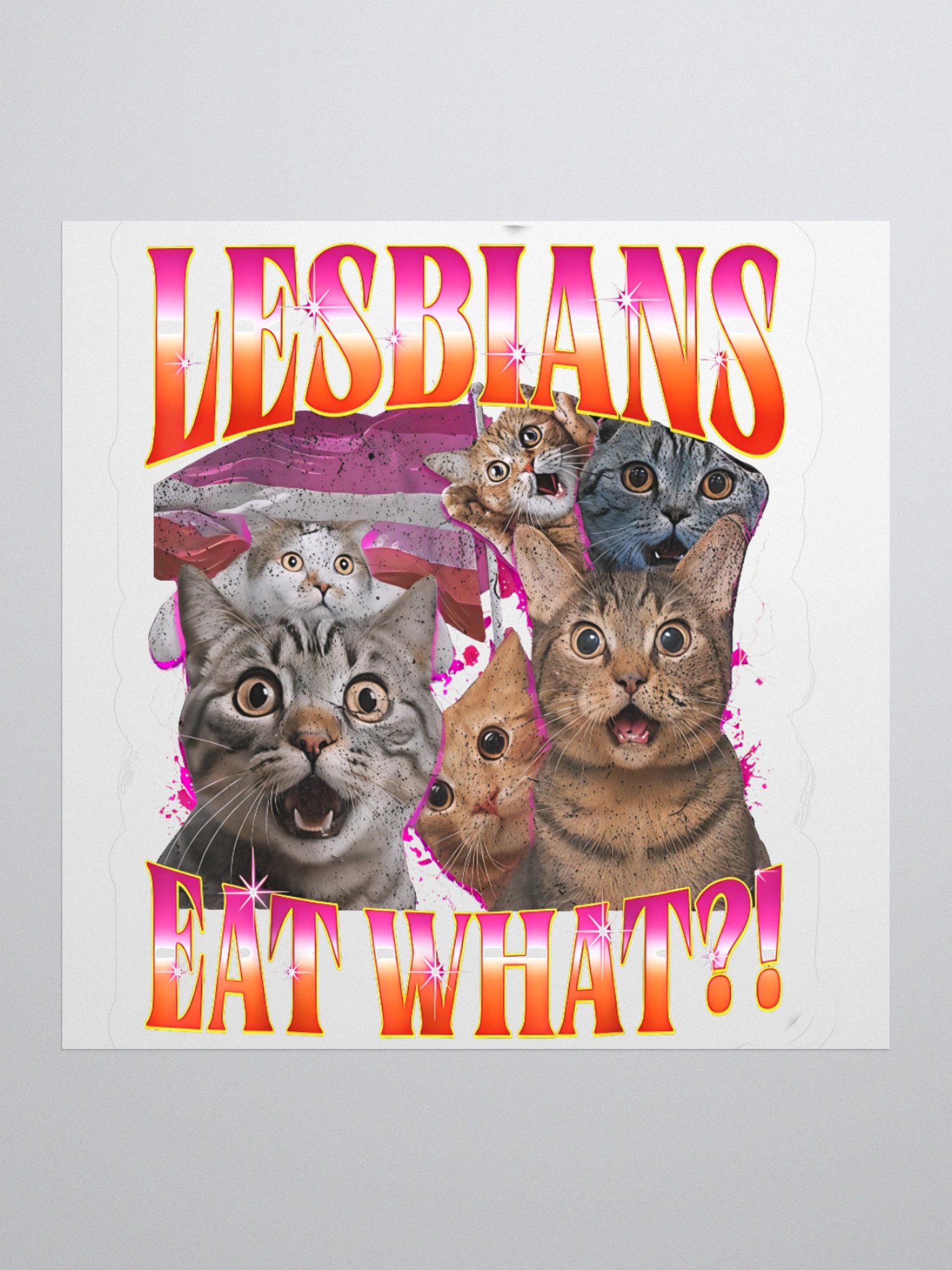 Lesbians Eat What Sticker product image (1)