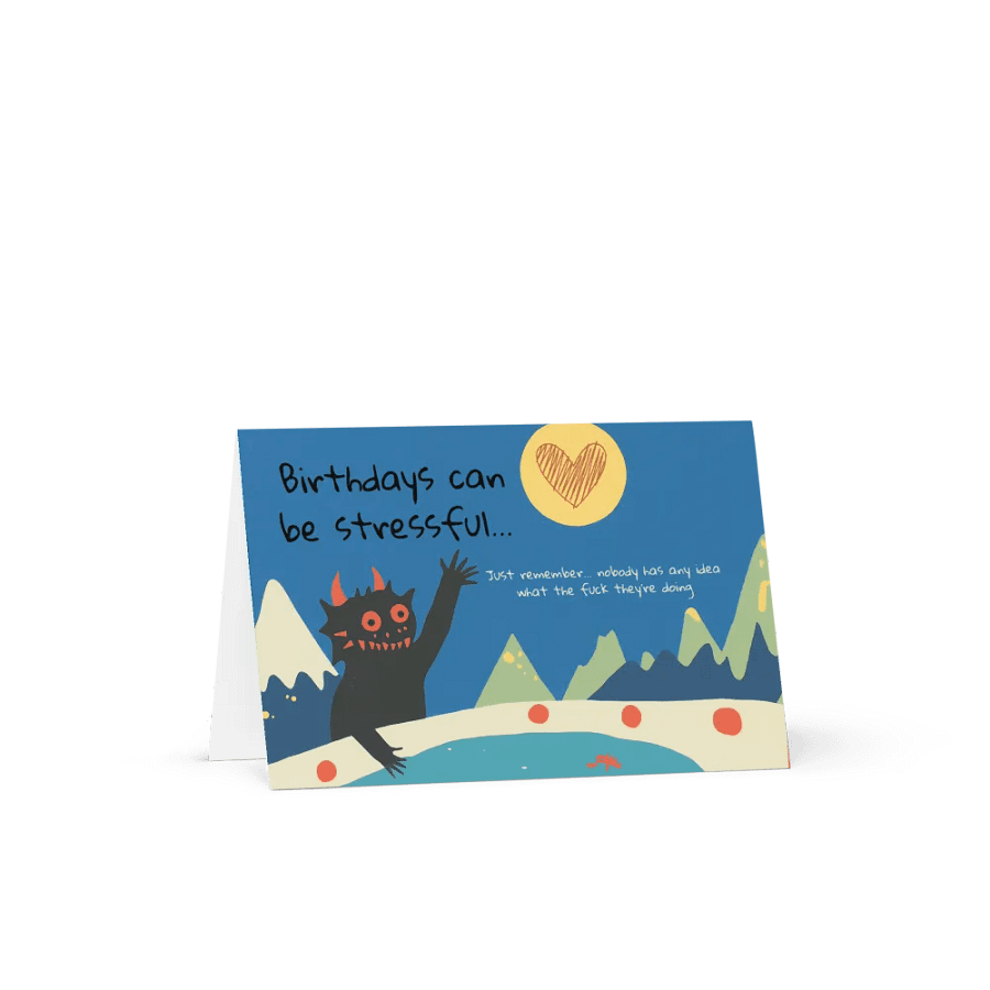 Funny Birthday Card product image (1)