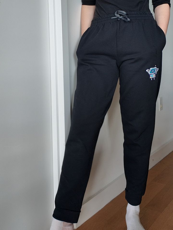 Happy Robot Embroidered Joggers product image (2)