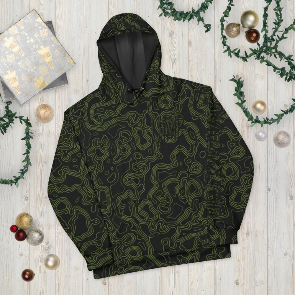 All-Over Print Hoodie - UTMP Topo Stealth Chest / Arm product image (10)