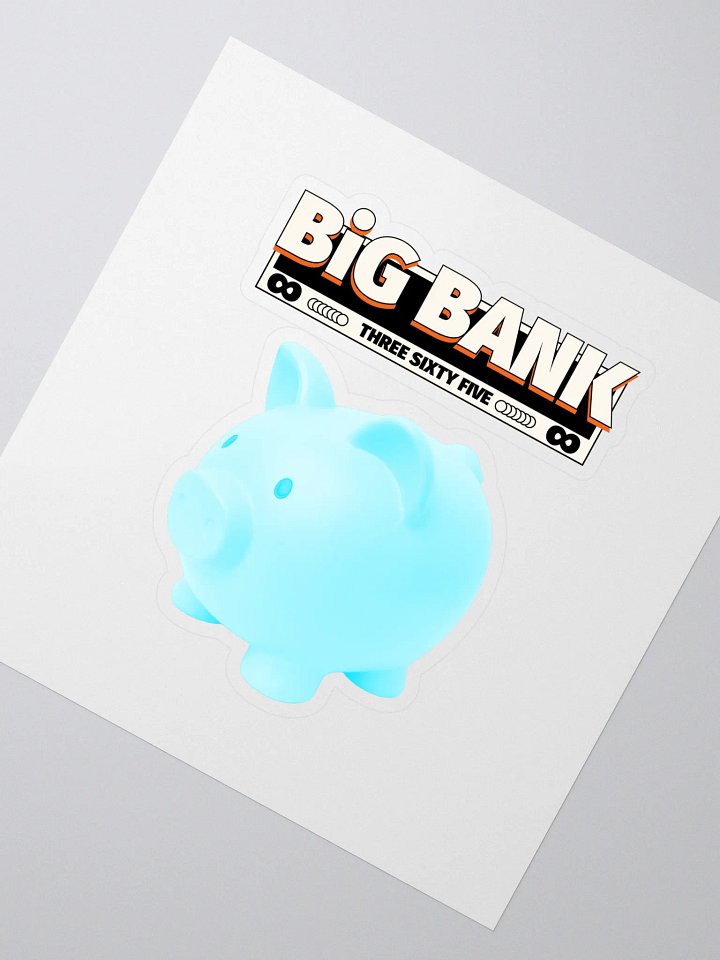 Blue Diamond Big Bank 365 Riches Sticker product image (2)