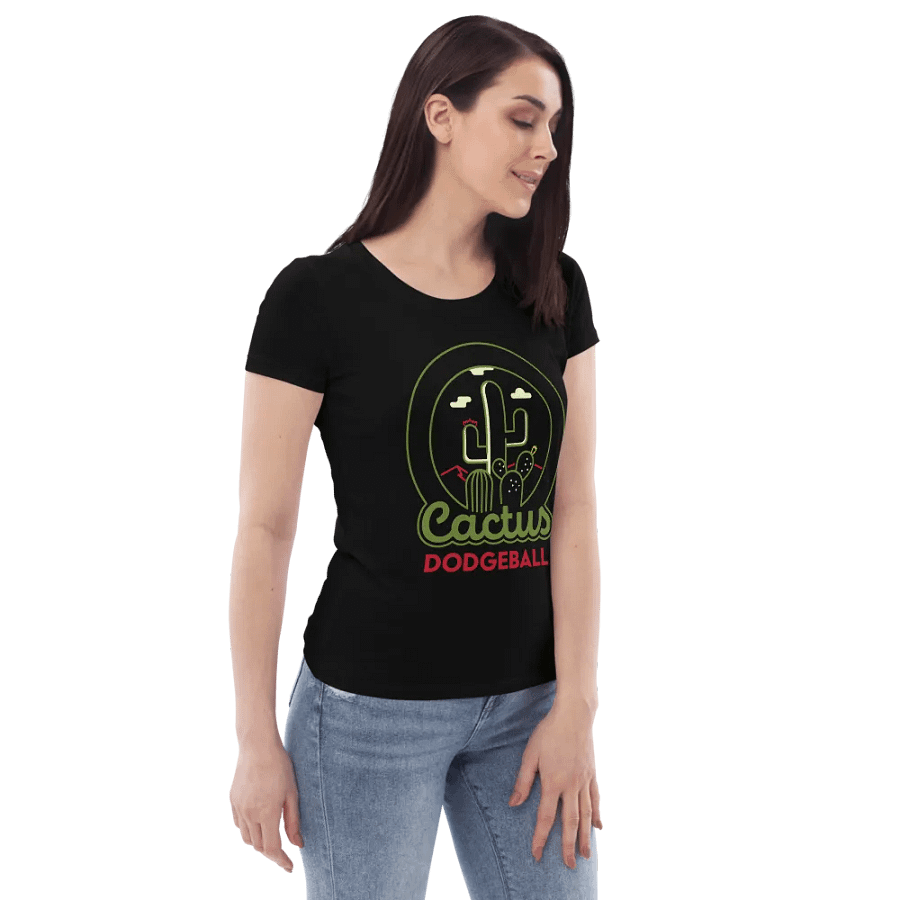 Cactus Dodgeball Women's Fitted Tee product image (8)