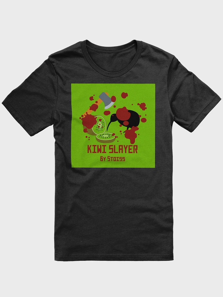 Kiwi Slayer Green Dark T-Shirt Design product image (9)