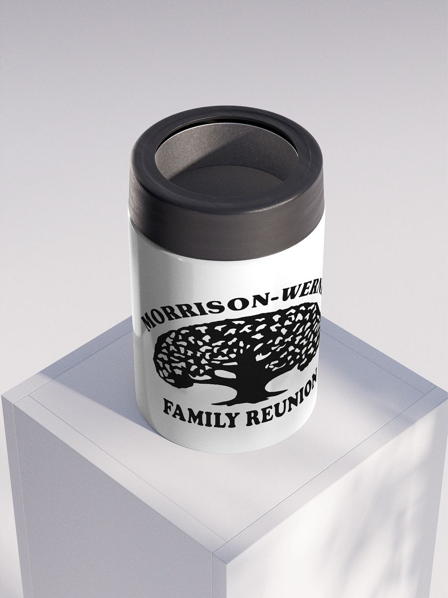 "Morrison-Werner Family Tree" Stainless Steel Coozie product image (4)