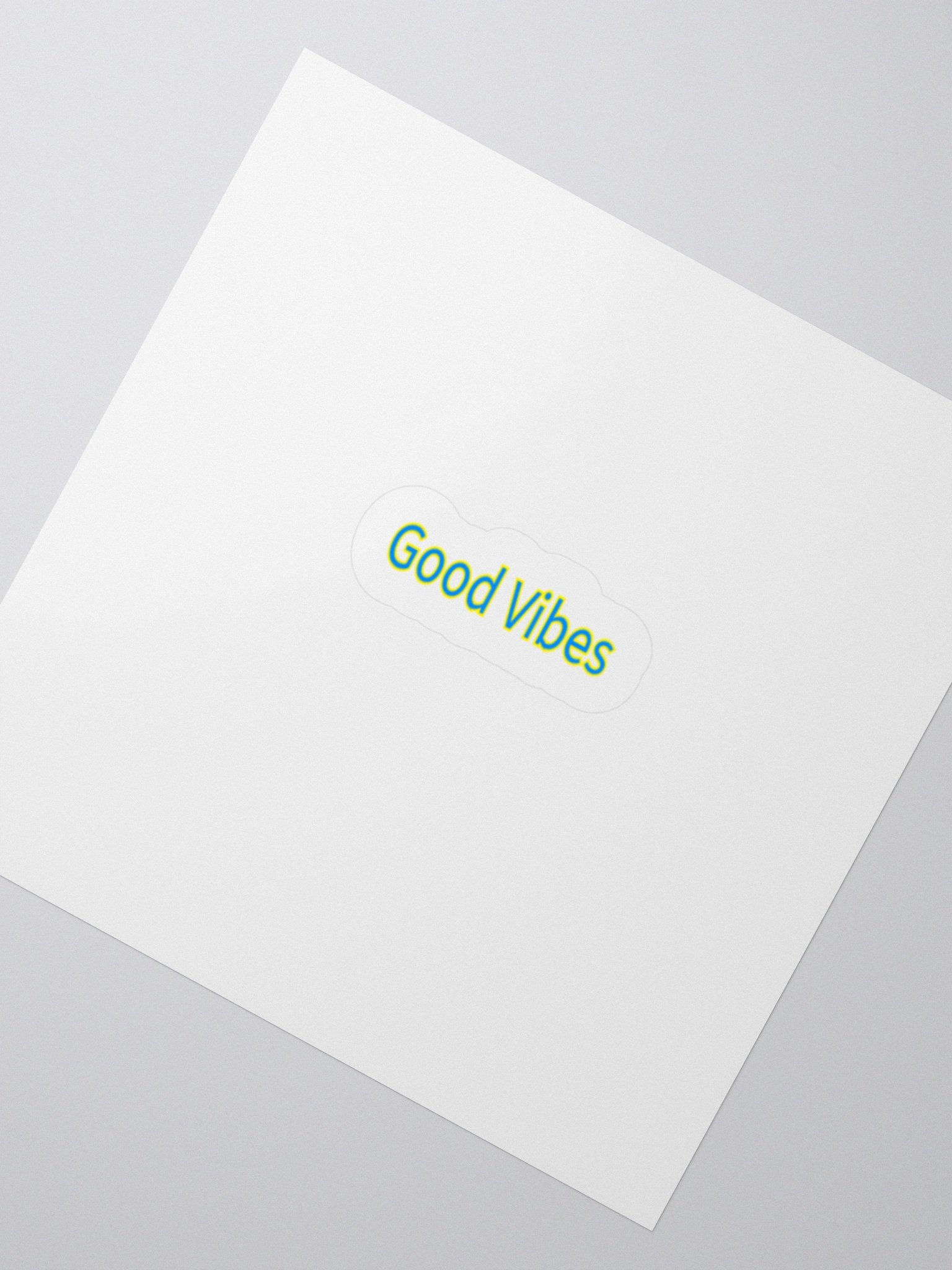 Good Vibes Sticker. product image (2)