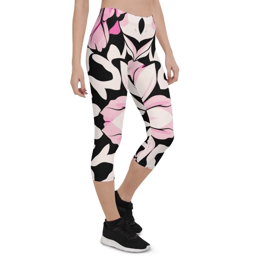 Floral Fantasy All-Over Capri Leggings product image (6)