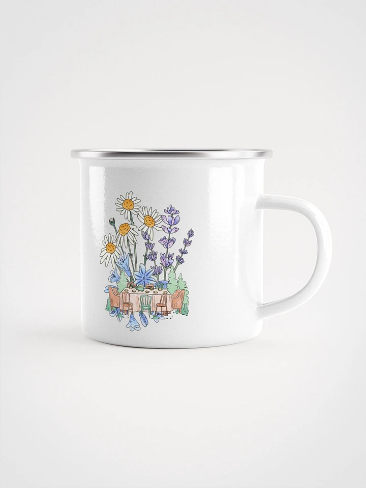garden tea party camper mug product image (1)