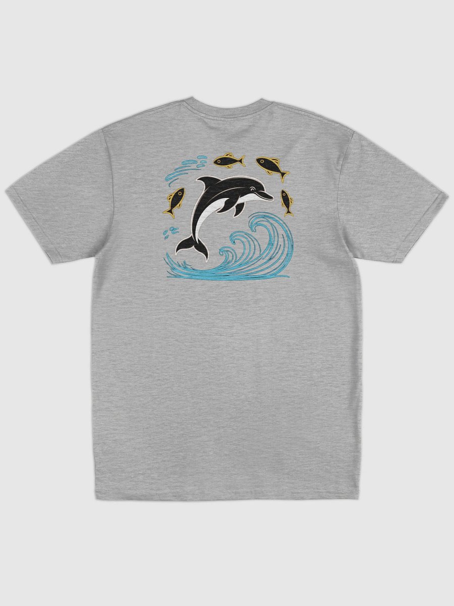 Jumping Dolphin Waves Men's Tee product image (16)