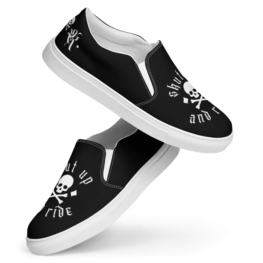 Shut up and ride slip on shoes! product image (7)