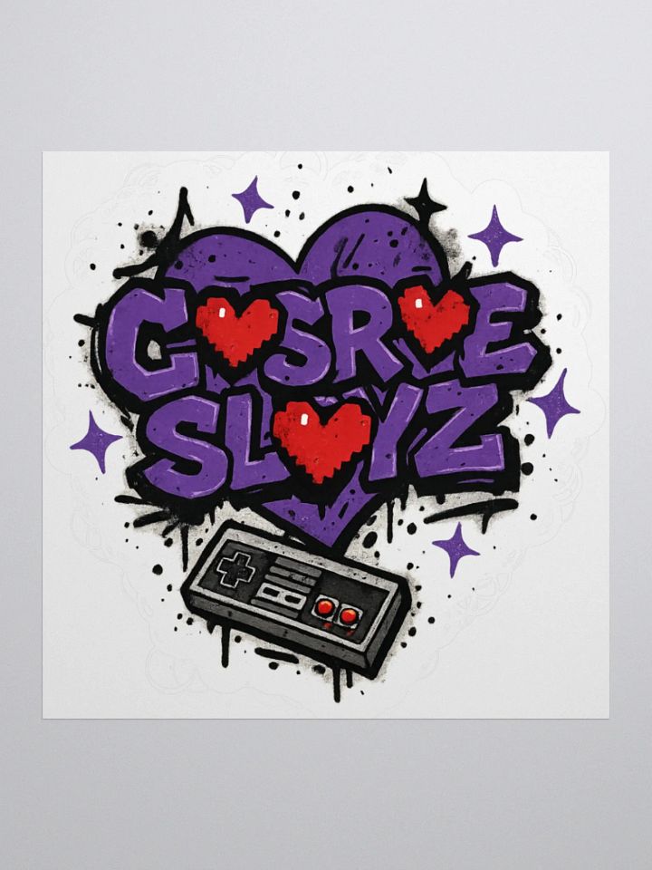 CasRaeSlayz Logo Graffiti Sticker product image (1)