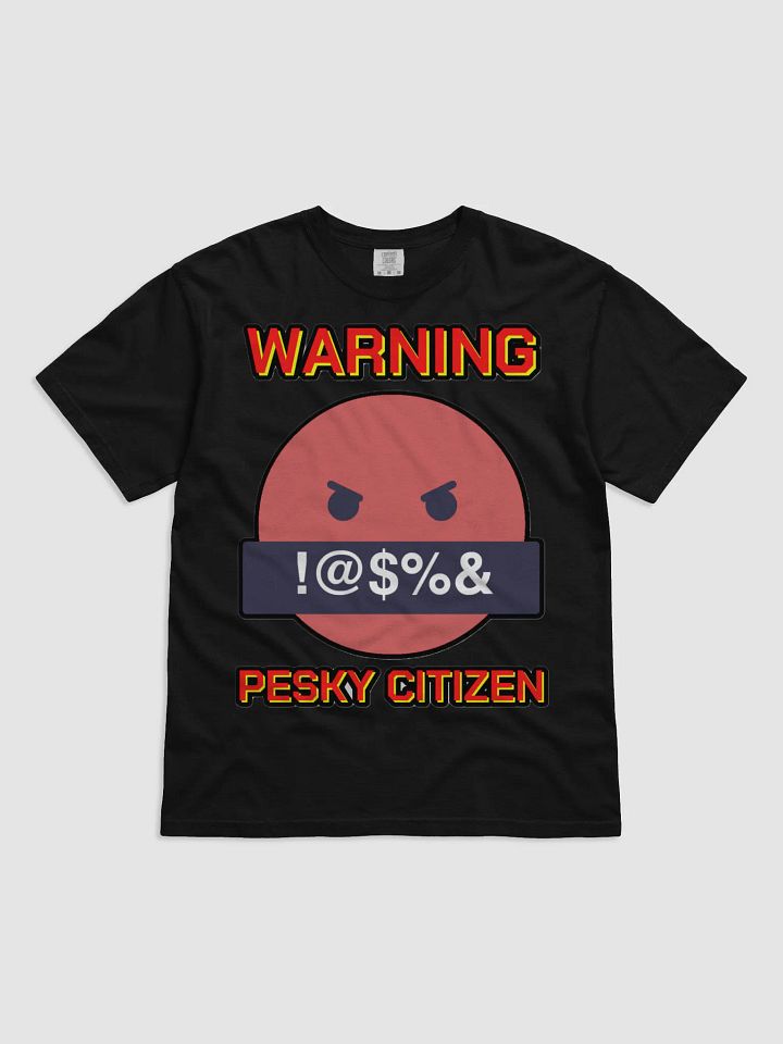 WARNING : PESKY CITIZEN product image (3)