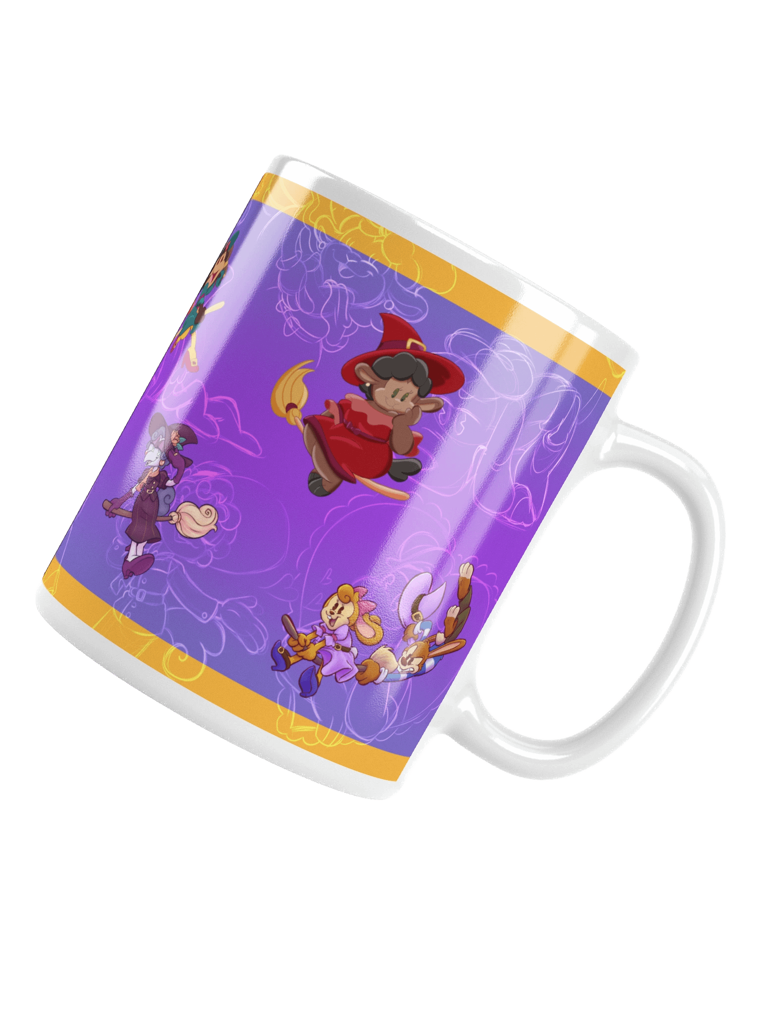 Witchy Crew White Glossy Mug product image (14)
