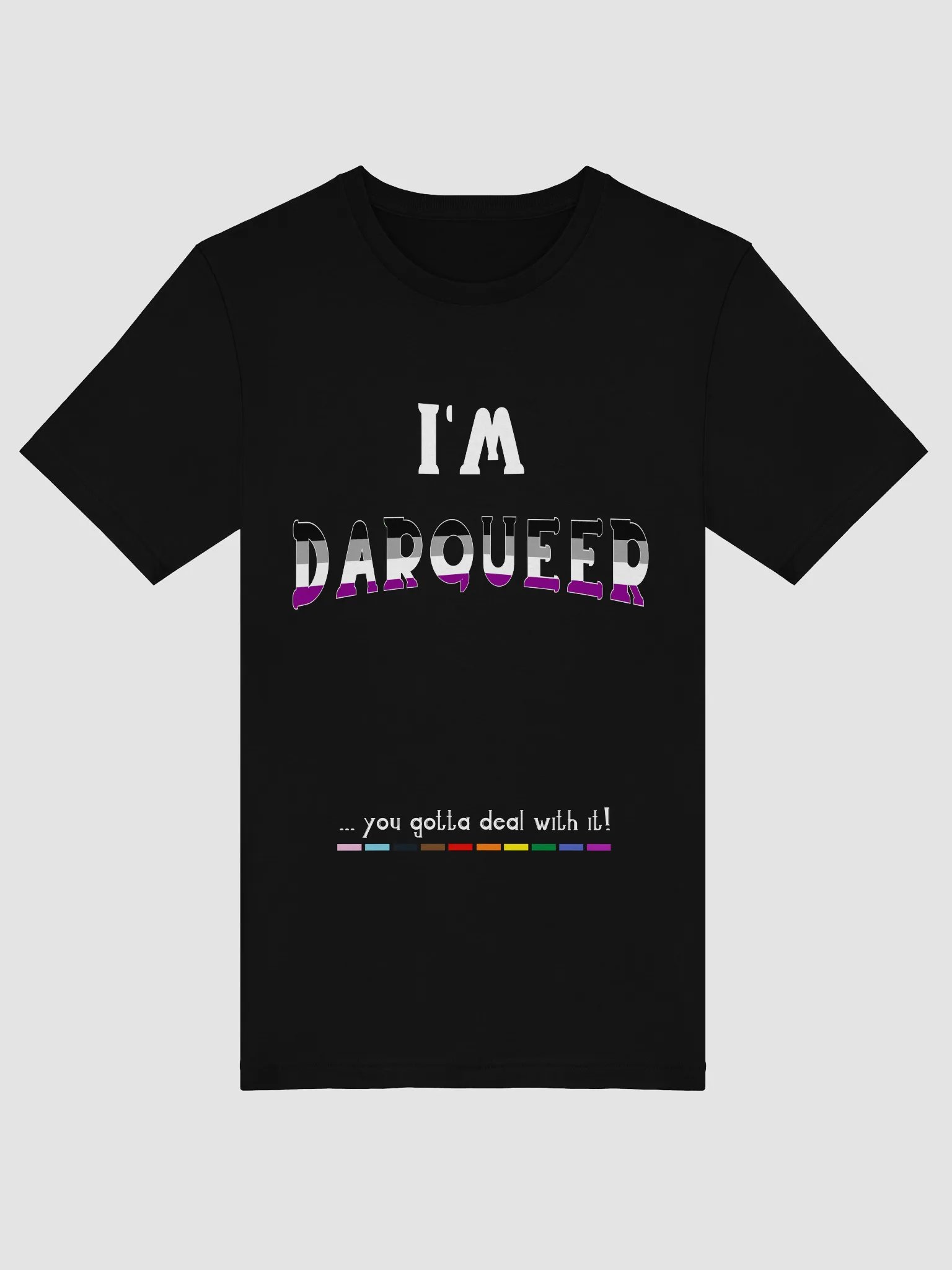I'm Darqueer (Ace) T-Shirt product image (3)