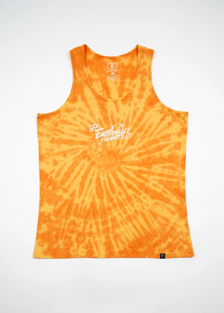 Emotionally Exhausted Tie-Dye Tank product image (9)