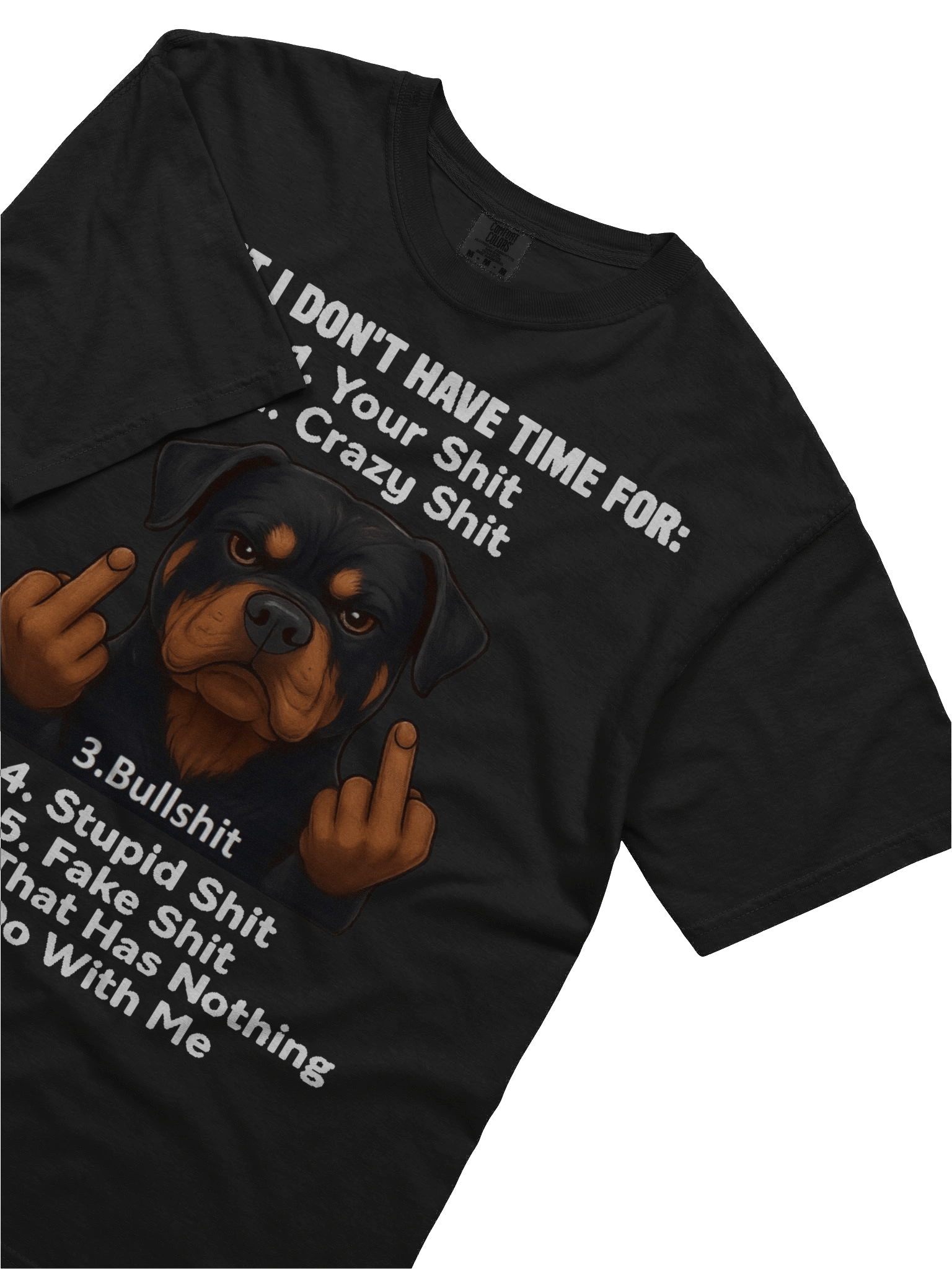 Badass Rottweiler T-Shirt product image (5)
