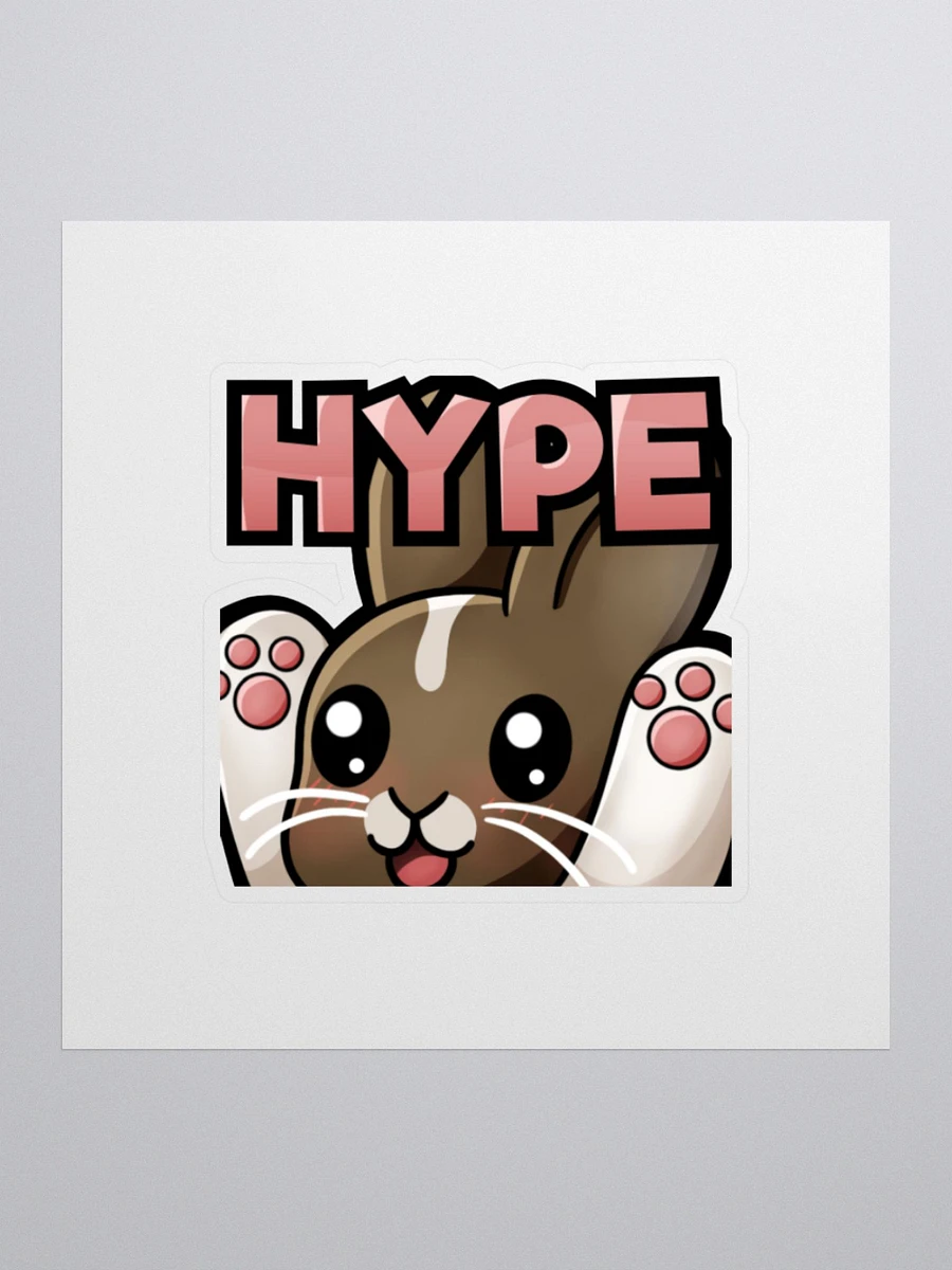 Hype Kiss Cut Sticker product image (1)