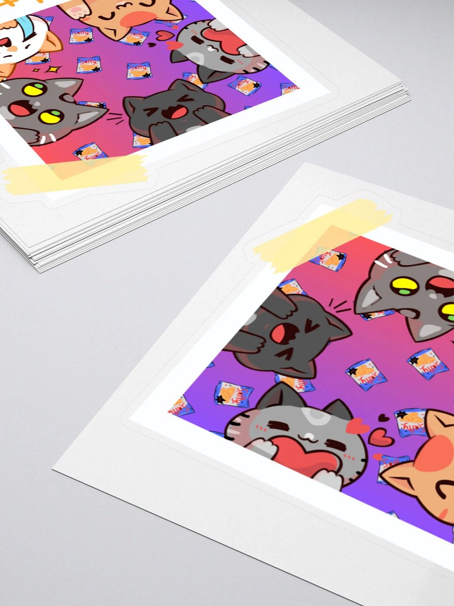 Salty Cats Polaroid Stickers product image (12)