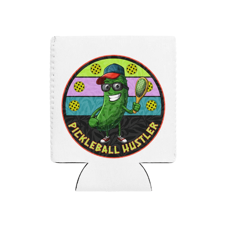 Pickleball Hustler Can Cooler product image (1)