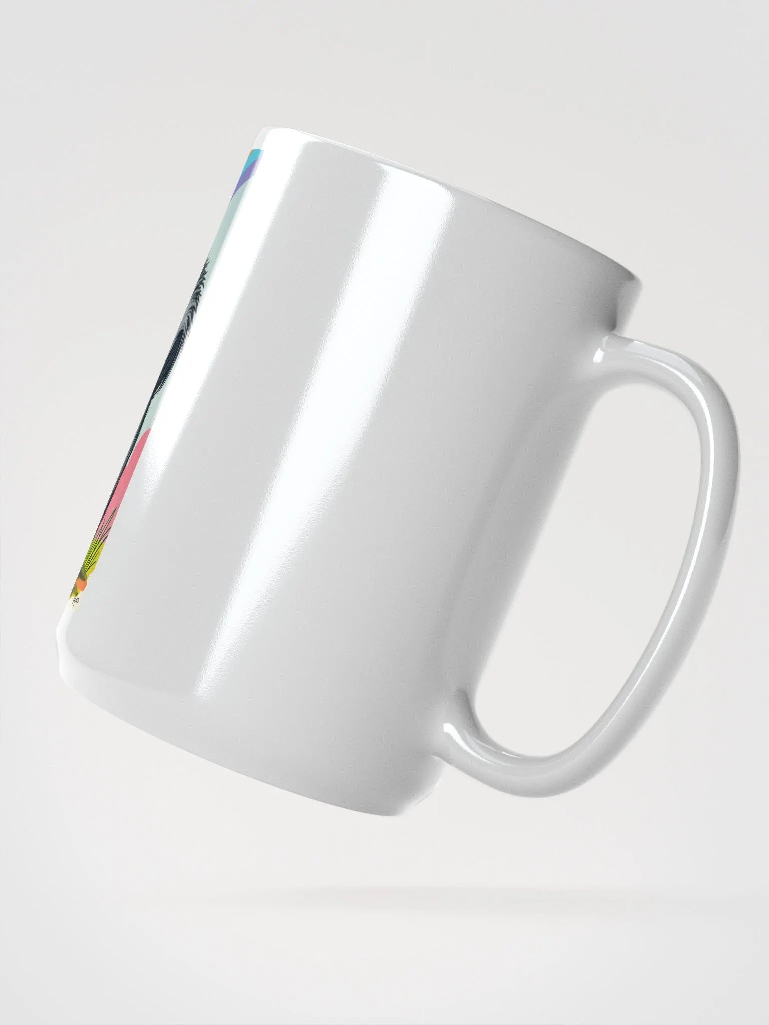 Whimsical Rainbow Squirrel Mug product image (2)