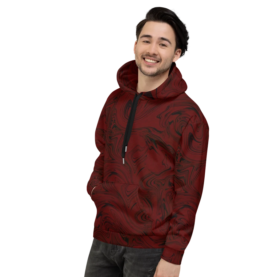 Crimson smoke hoodie product image (7)