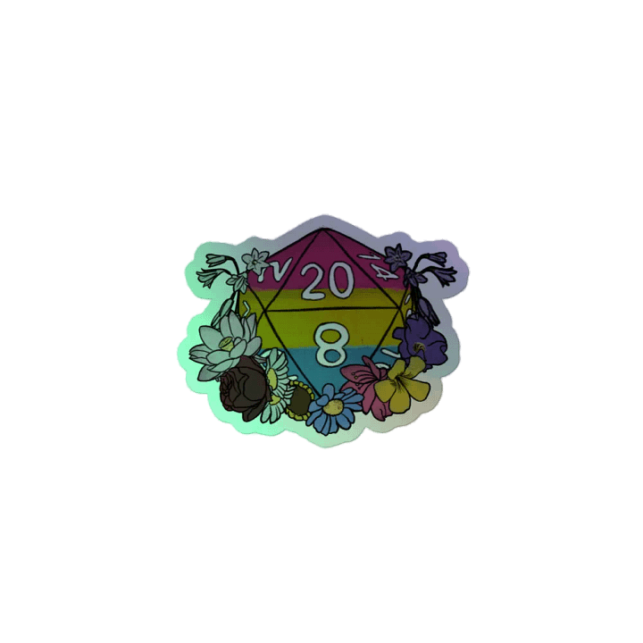DnD Inspired Pride - Sticker - Pan Holo product image (1)