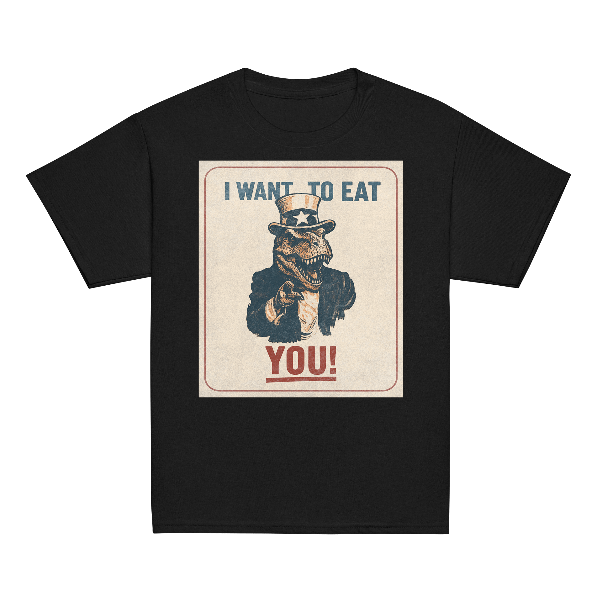 Uncle Sam T. Rex Poster Funny Dinosaur Shirt product image (2)