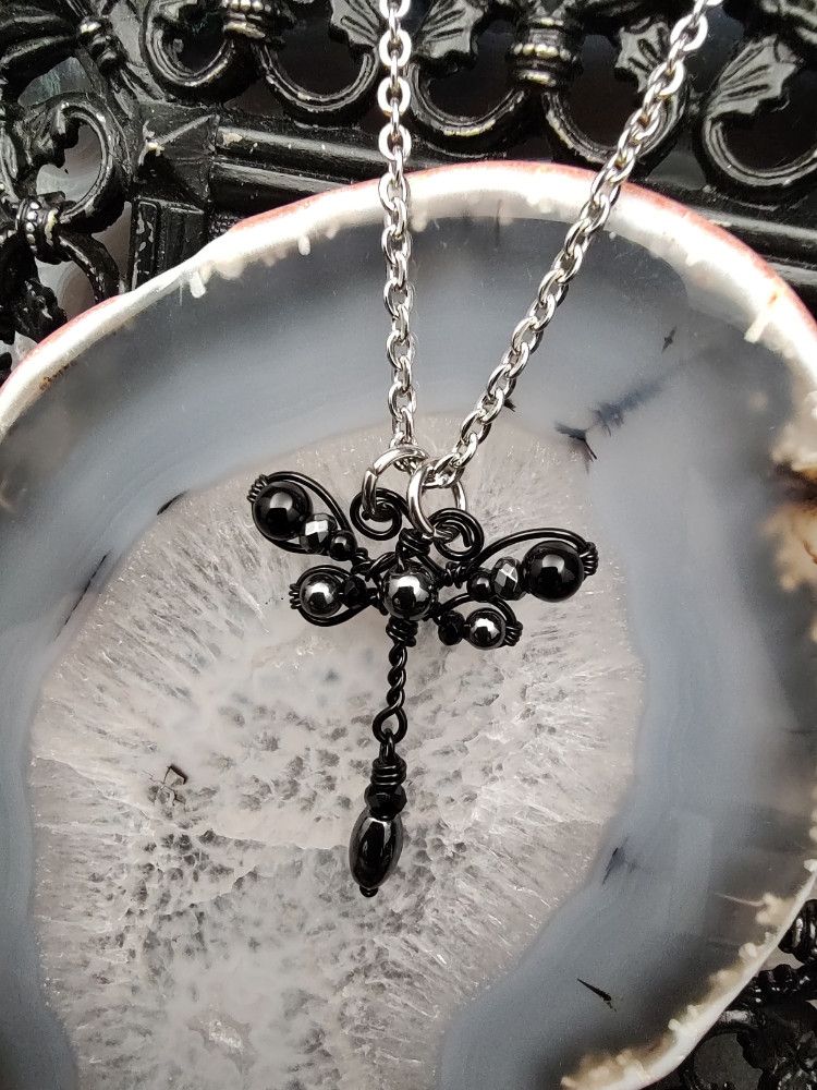 Dragonfly - Hematite Small product image (1)