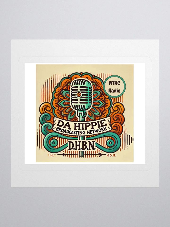 Da Hippie Mic Mandala Stickers product image (1)