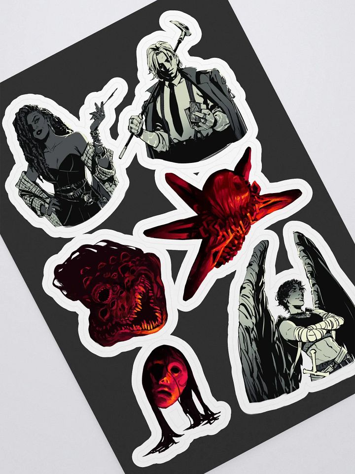 Malys Character and Demon Sticker Sheet product image (1)