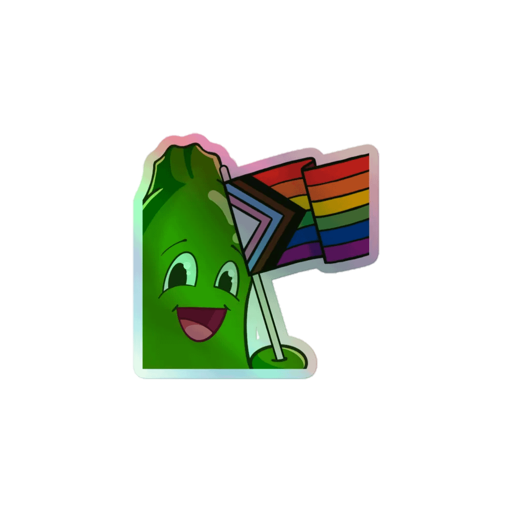 Zookini Holographic Pride Sticker product image (1)