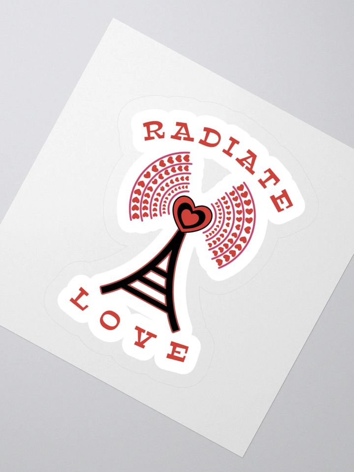 Radiate Love Sticker product image (4)