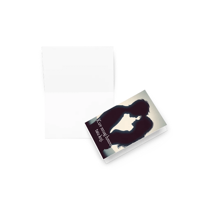 Kuv Muaj Hmoo Tau Koj (Lucky to have you) Card product image (1)