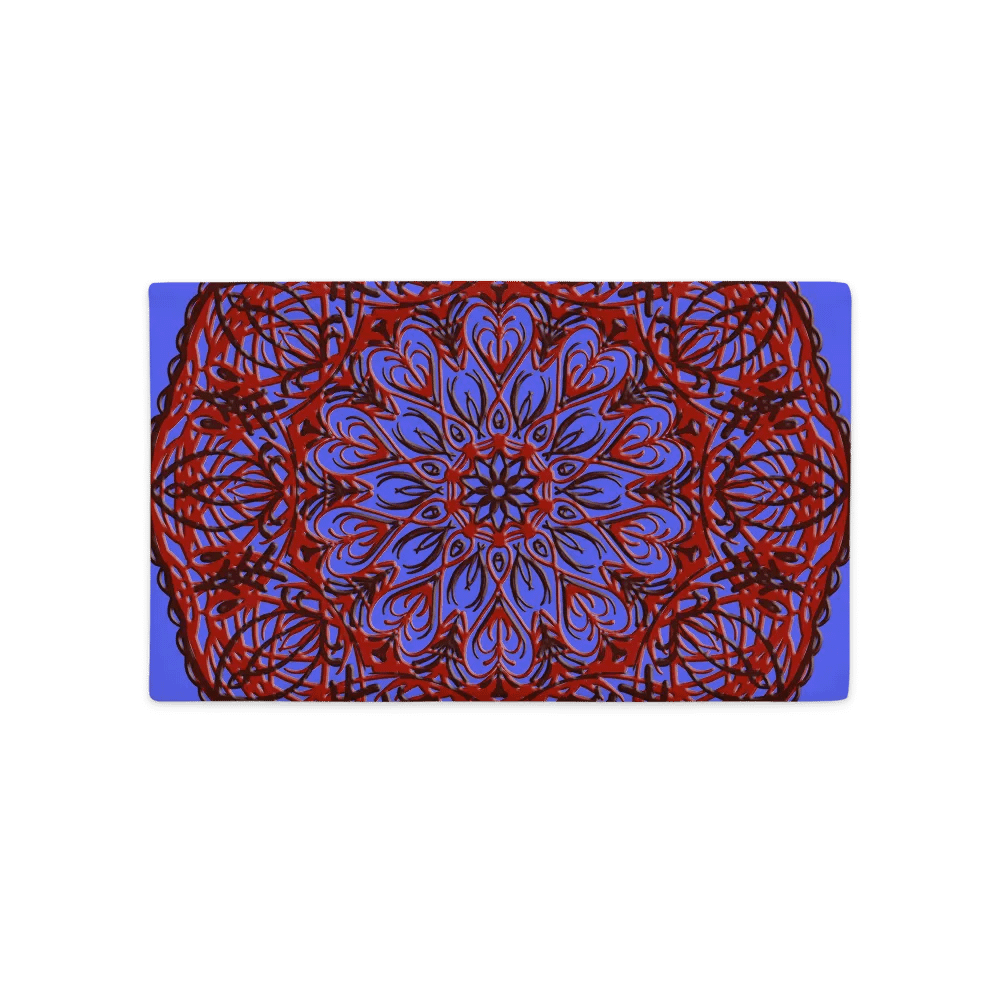 Symmetrical Serenity Mandala Pillow Case product image (6)