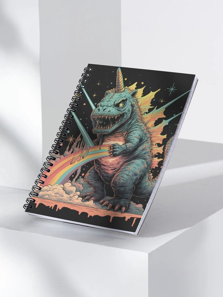 Godzillacorn Rainbow Power Notebook! product image (3)