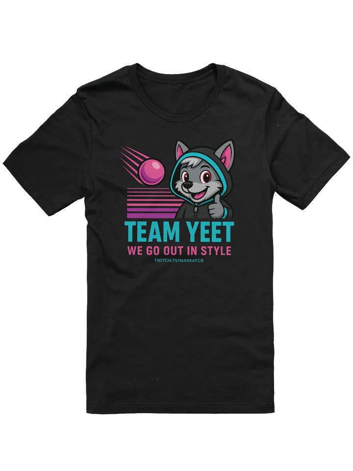 "TEAM YEET" TEE – Official Stream Mascot Edition product image (1)