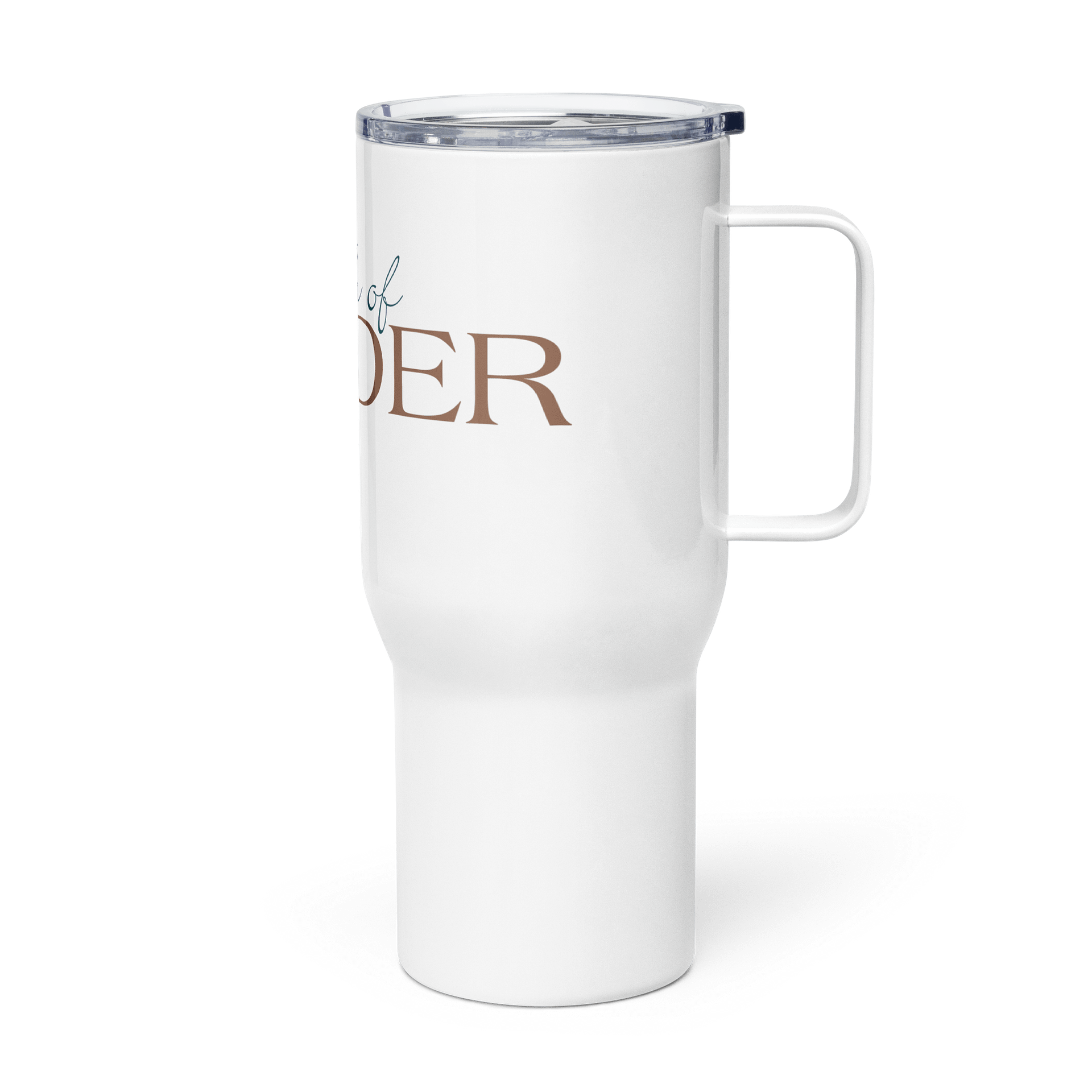 Travel Mug with a Handle In Search of Wonder product image (4)