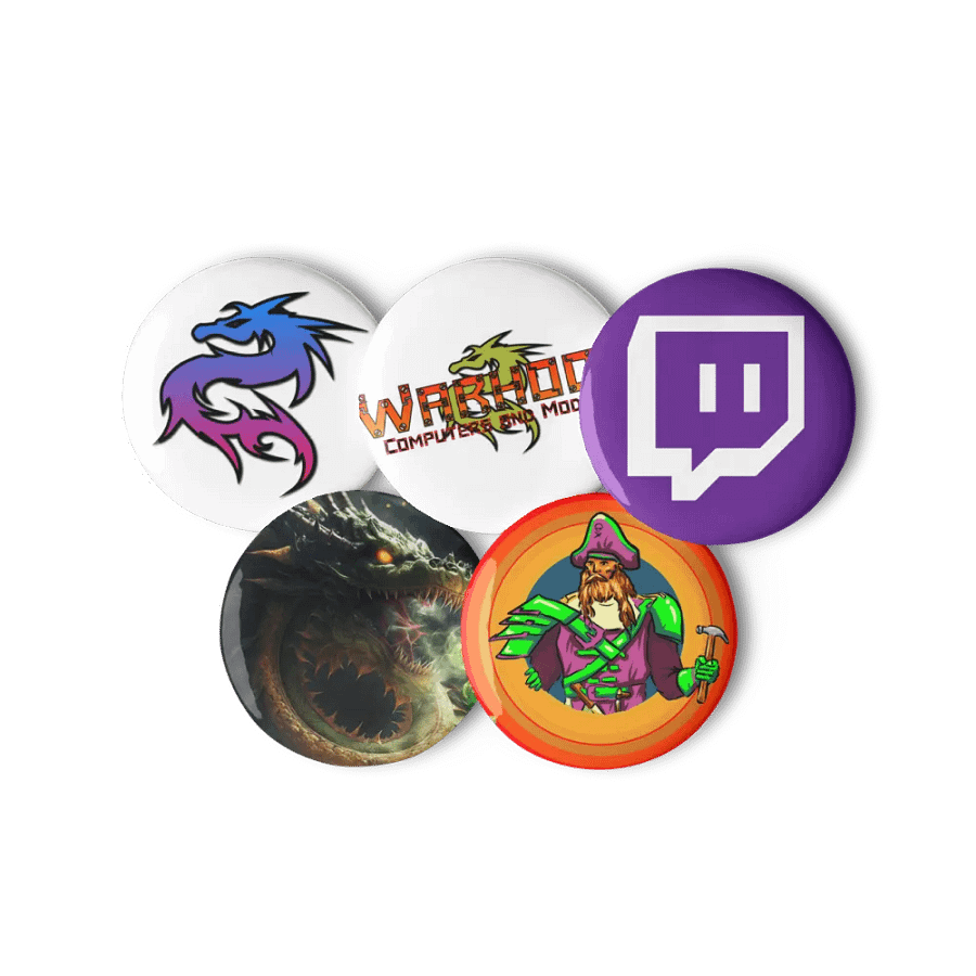 Wazzyl's Pin Button Set product image (11)