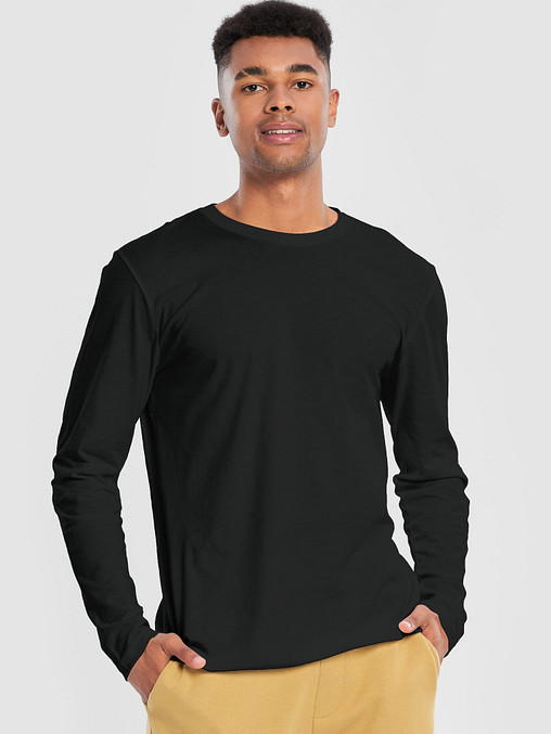 Photo showing Next Level Premium Fitted Long Sleeve Crew