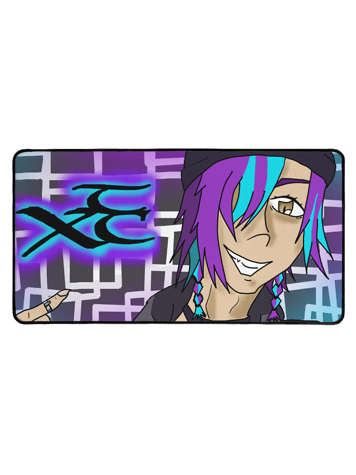 Xeshire's Cat's-Eye Commentary Desk Mat product image (1)