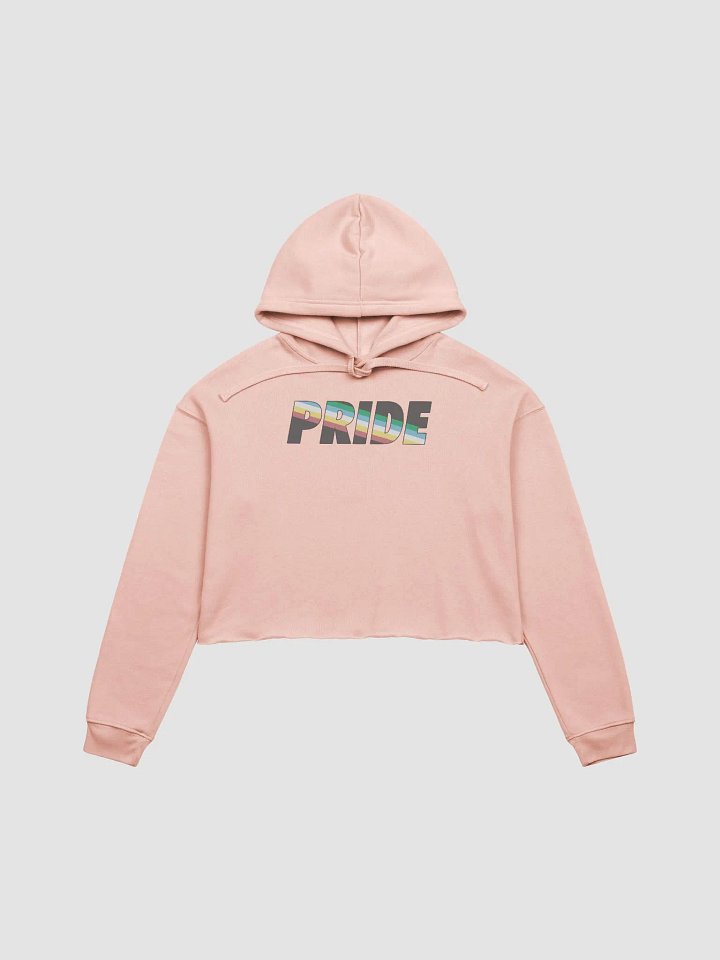Disability Pride fleece crop hoodie product image (2)