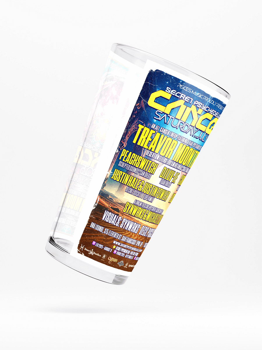 Cancer 2025 Shaker Pint Glass product image (2)