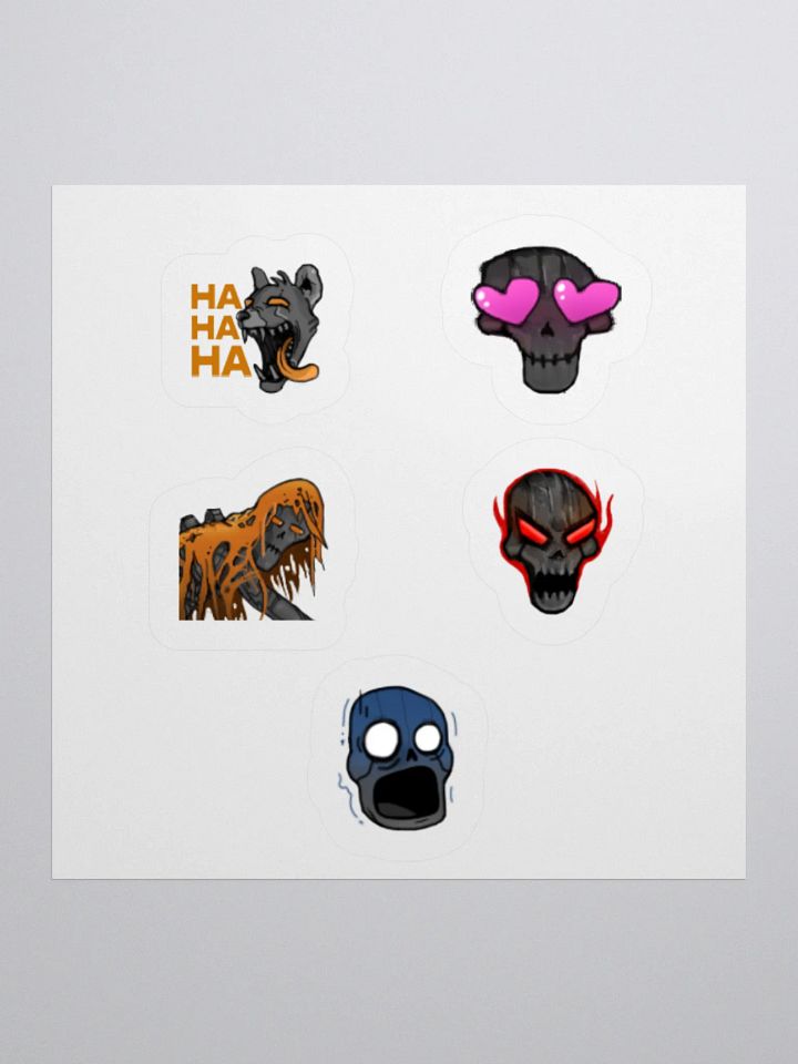 Emote Ver. 1 Sticker sheet product image (1)