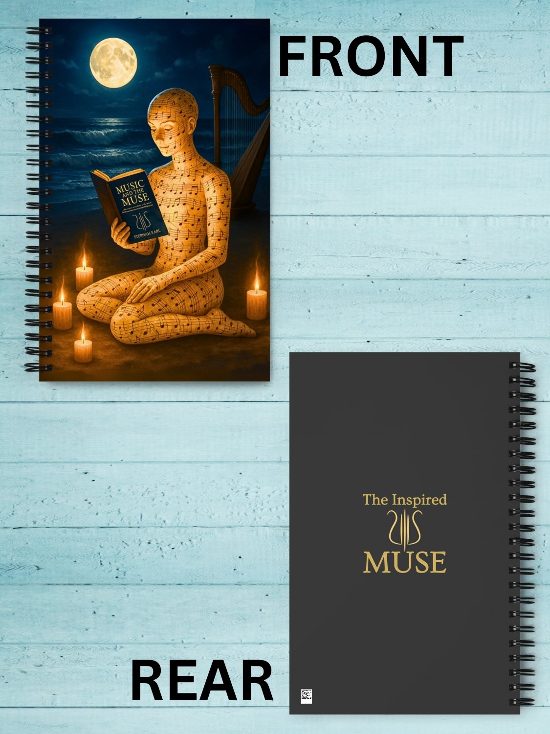 Moonlit Devotion - Spiral Journal Notebook product image (3)