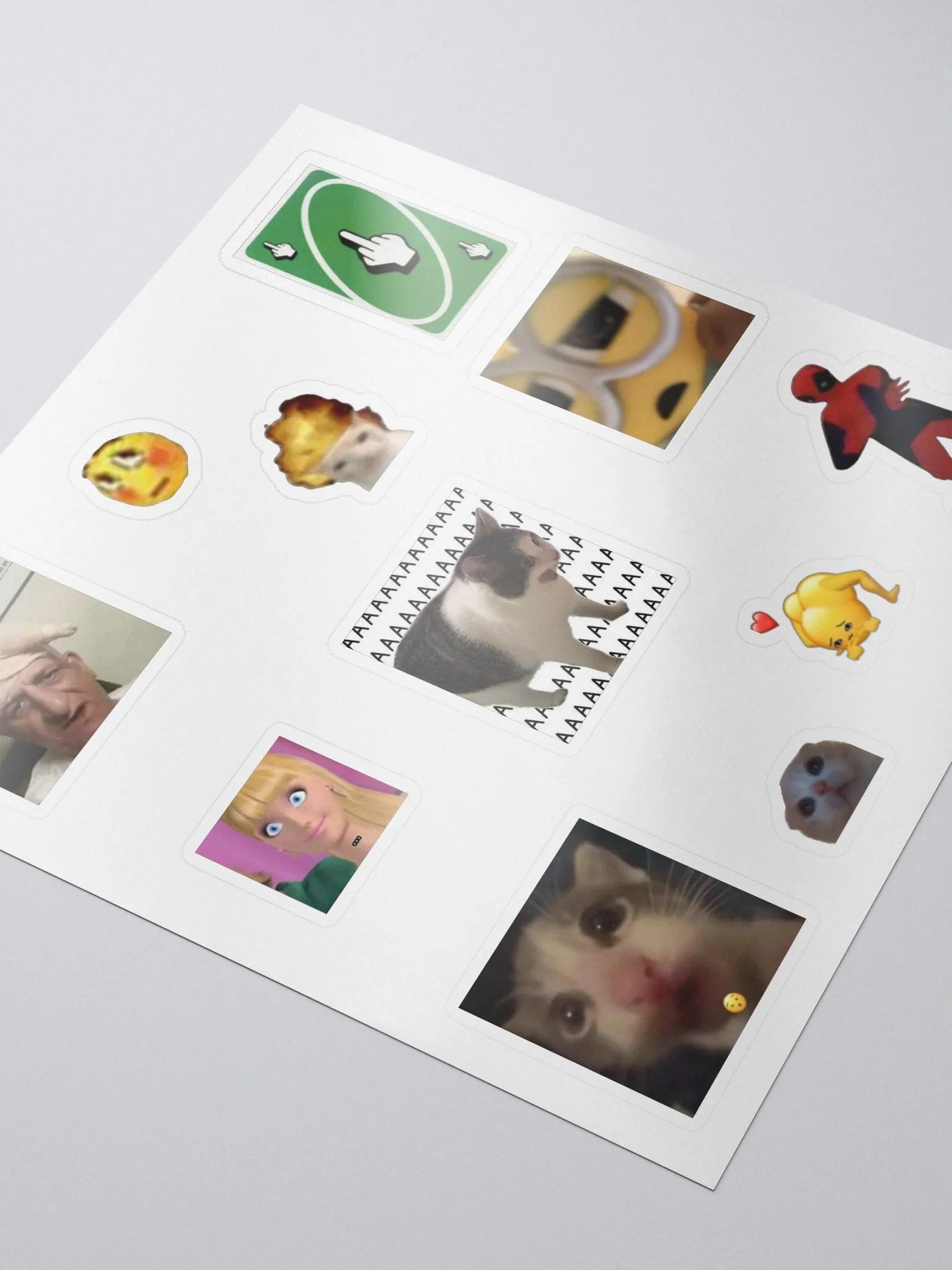 elgrace meme sticker sheet product image (3)