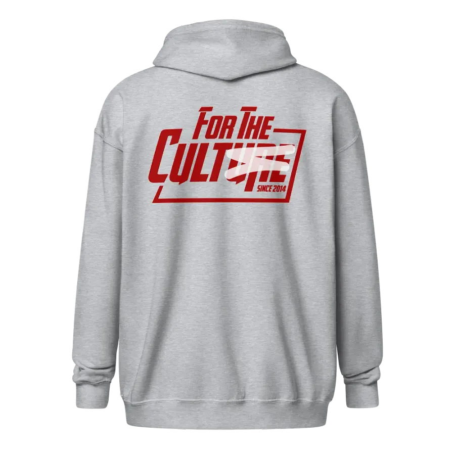 For the Culture Red / White Zip Up product image (9)