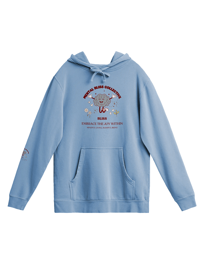 Premium Mental Bliss Collective Pigment Dyed Vintage HoodieUnisex product image (1)
